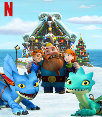 فيلم تنانين فريق الإنقاذ عيد هتسغالور Dragons Rescue Riders Huttsgalor Holiday مترجم